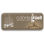 logo colònia Güell in Santa Coloma de Cervelló